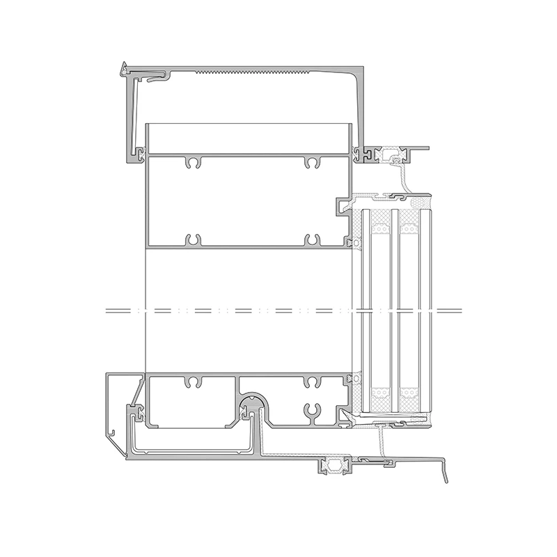 Muro de ventana unificado JH-UW