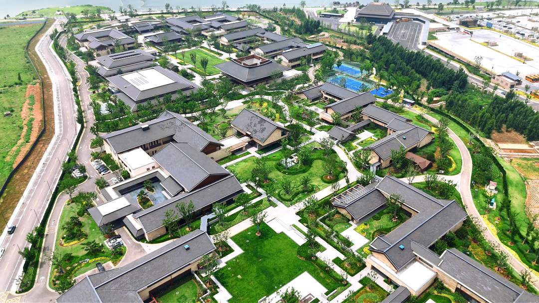Muro cortina Jangho | Centro Mundial Nishan de Estudios Confucianos: una nueva expresión de la herencia confuciana